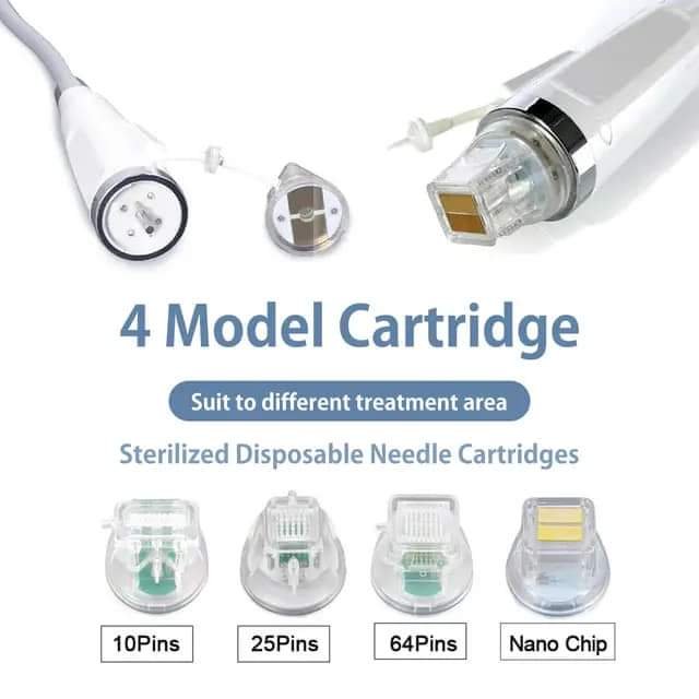 Kartridże do RF mikroigłowy z vacuum